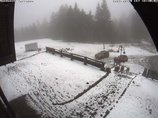 Archiv Foto Webcam Bühlertallift Hundseck - Terrasse