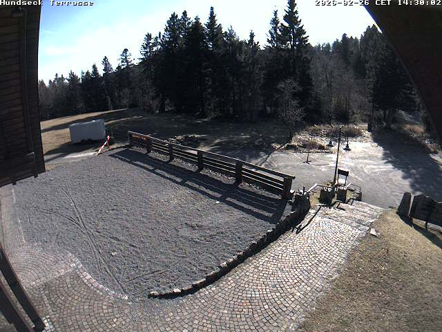 Archived image Webcam Bühlertallift Hundseck - Sun Deck