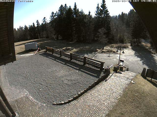 Archiv Foto Webcam Bühlertallift Hundseck - Terrasse