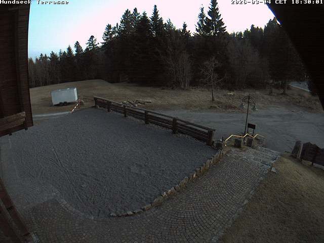 Archiv Foto Webcam Bühlertallift Hundseck - Terrasse