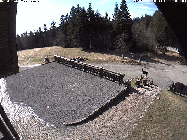 Archiv Foto Webcam Bühlertallift Hundseck - Terrasse