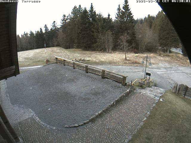 Archiv Foto Webcam Bühlertallift Hundseck - Terrasse