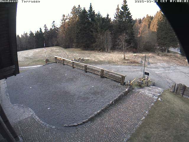 Archiv Foto Webcam Bühlertallift Hundseck - Terrasse