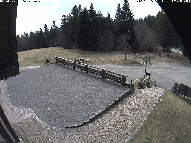 Archiv Foto Webcam Bühlertallift Hundseck - Terrasse