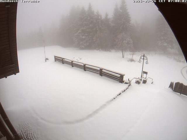 Archiv Foto Webcam Bühlertallift Hundseck - Terrasse