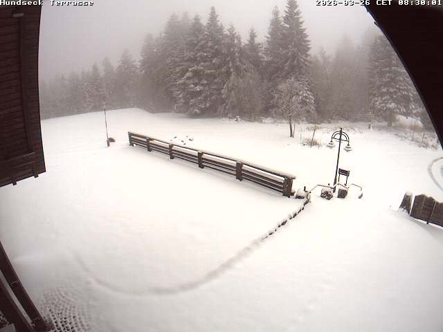 Archiv Foto Webcam Bühlertallift Hundseck - Terrasse