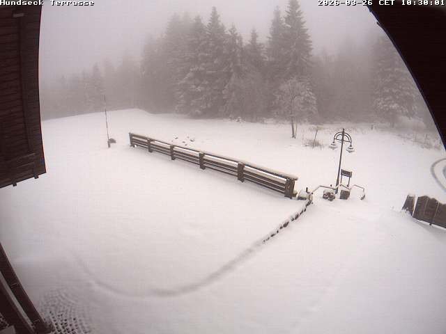 Archiv Foto Webcam Bühlertallift Hundseck - Terrasse