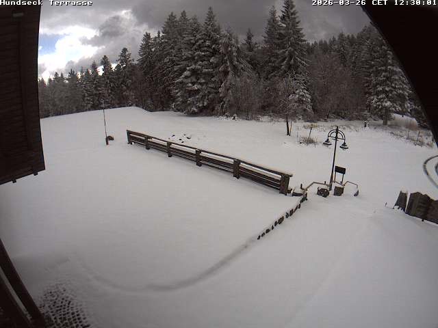Archiv Foto Webcam Bühlertallift Hundseck - Terrasse
