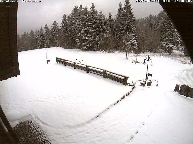Archiv Foto Webcam Bühlertallift Hundseck - Terrasse