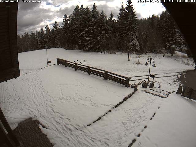 Archiv Foto Webcam Bühlertallift Hundseck - Terrasse