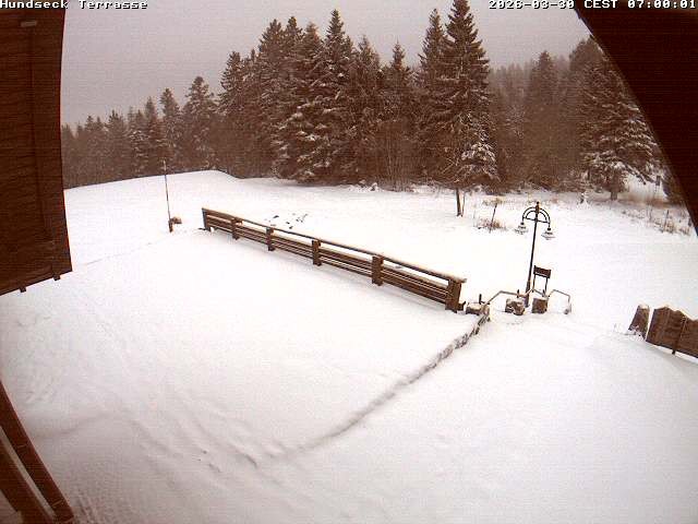 Archiv Foto Webcam Bühlertallift Hundseck - Terrasse
