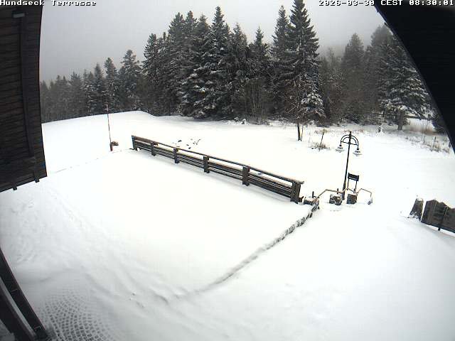 Archiv Foto Webcam Bühlertallift Hundseck - Terrasse