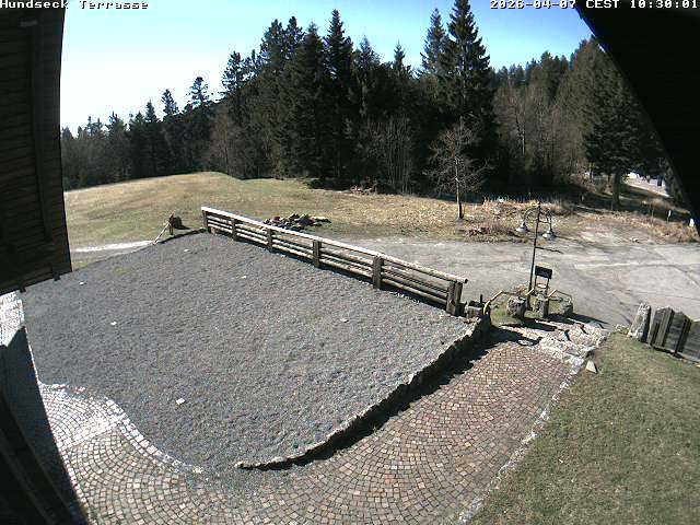 Archiv Foto Webcam Bühlertallift Hundseck - Terrasse
