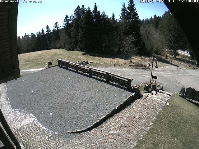 Archiv Foto Webcam Bühlertallift Hundseck - Terrasse