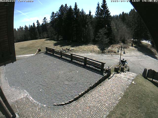 Archiv Foto Webcam Bühlertallift Hundseck - Terrasse