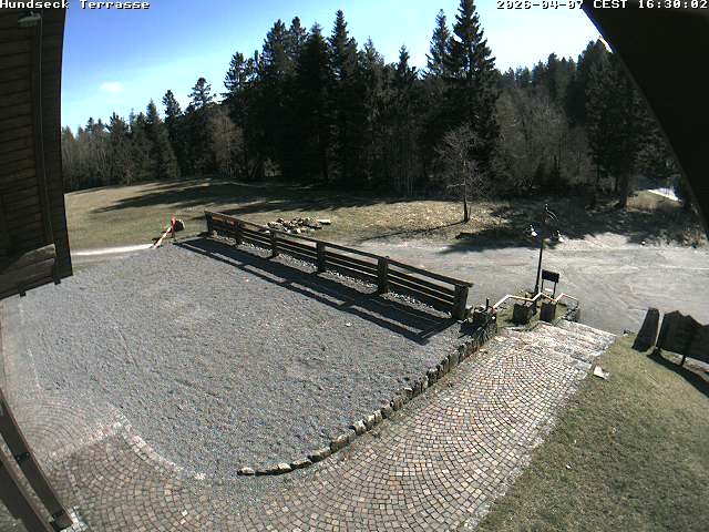 Archiv Foto Webcam Bühlertallift Hundseck - Terrasse
