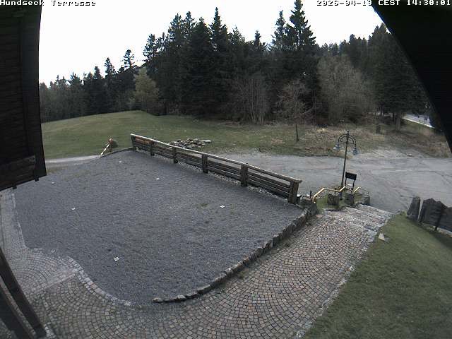 Archiv Foto Webcam Bühlertallift Hundseck - Terrasse