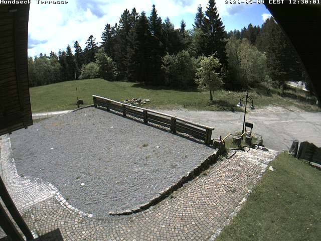 Archiv Foto Webcam Bühlertallift Hundseck - Terrasse