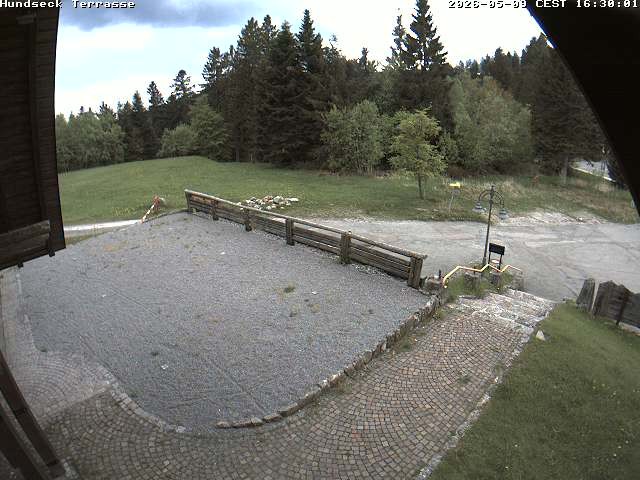 Archiv Foto Webcam Bühlertallift Hundseck - Terrasse