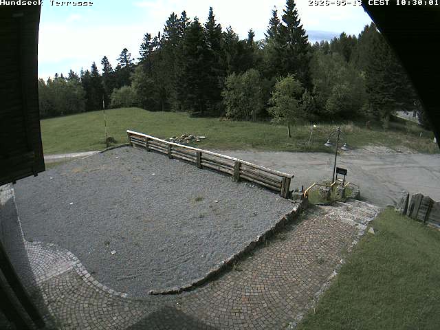 Archiv Foto Webcam Bühlertallift Hundseck - Terrasse