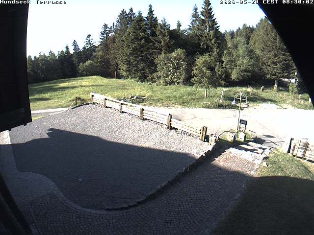 Archiv Foto Webcam Bühlertallift Hundseck - Terrasse