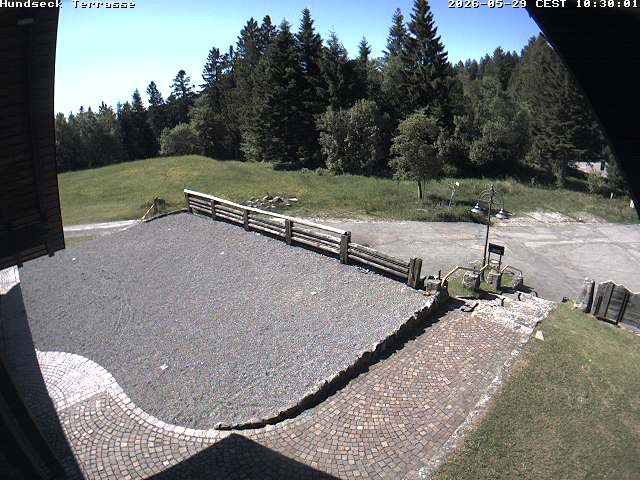 Archiv Foto Webcam Bühlertallift Hundseck - Terrasse