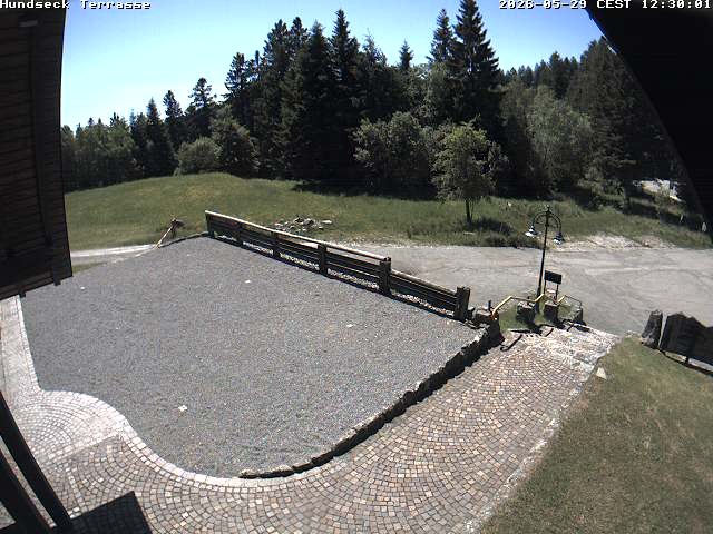 Archiv Foto Webcam Bühlertallift Hundseck - Terrasse