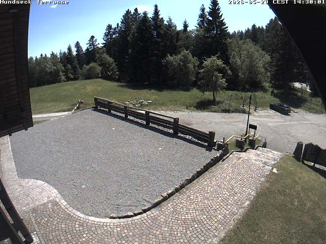 Archiv Foto Webcam Bühlertallift Hundseck - Terrasse