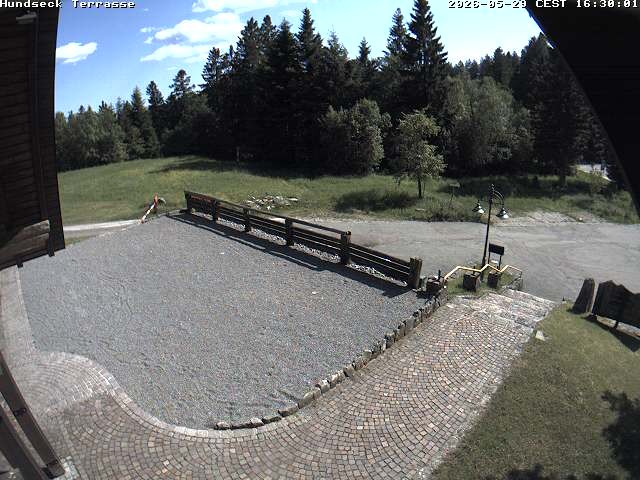 Archiv Foto Webcam Bühlertallift Hundseck - Terrasse