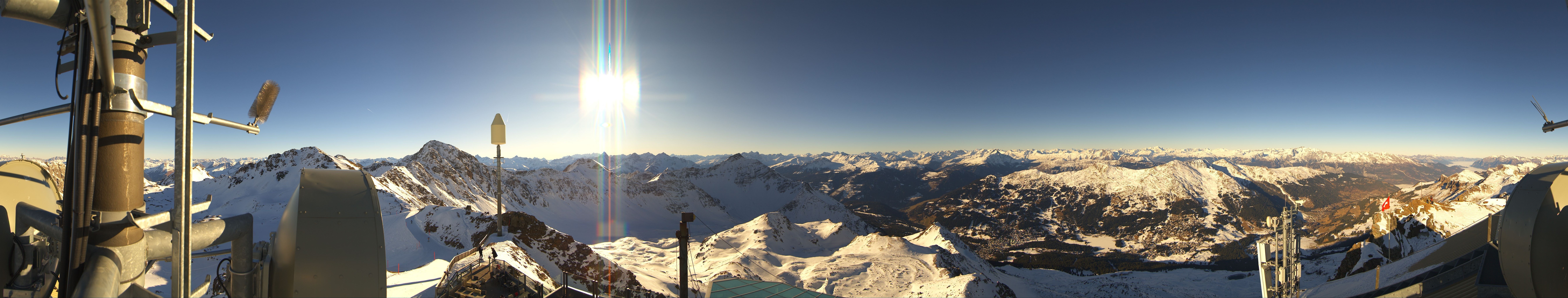 Archiv Foto Webcam Lenzerheide Parpaner Rothorn