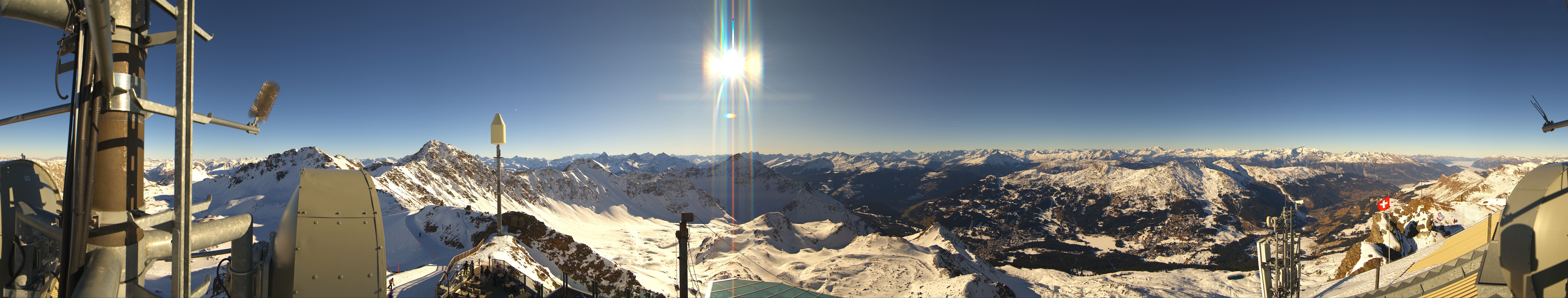 Archiv Foto Webcam Lenzerheide Parpaner Rothorn