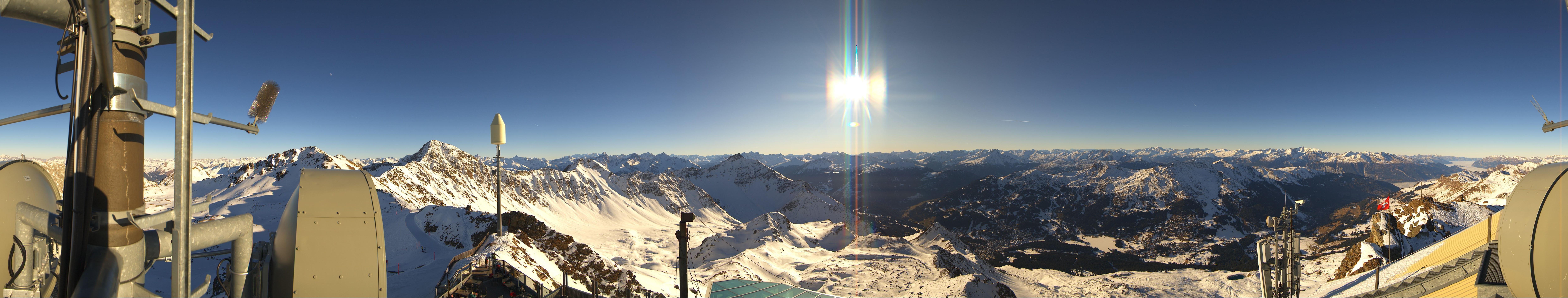 Archiv Foto Webcam Lenzerheide Parpaner Rothorn