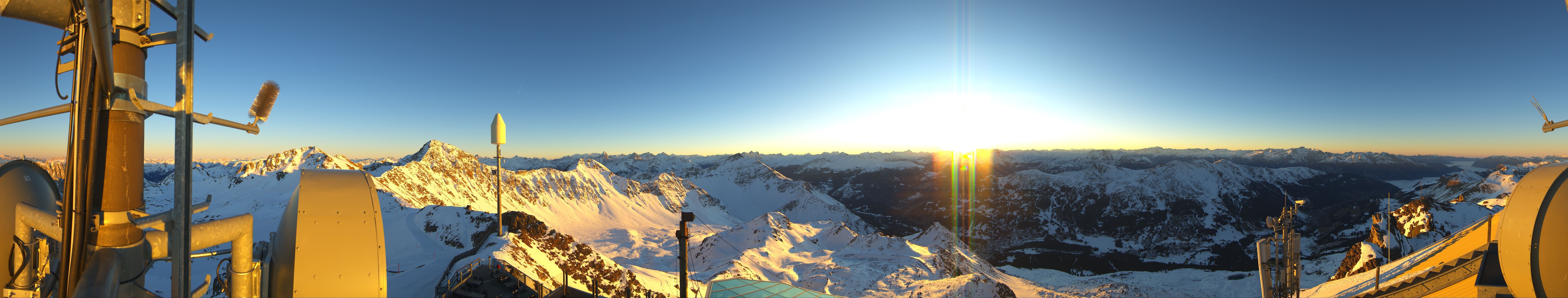 Archiv Foto Webcam Lenzerheide Parpaner Rothorn
