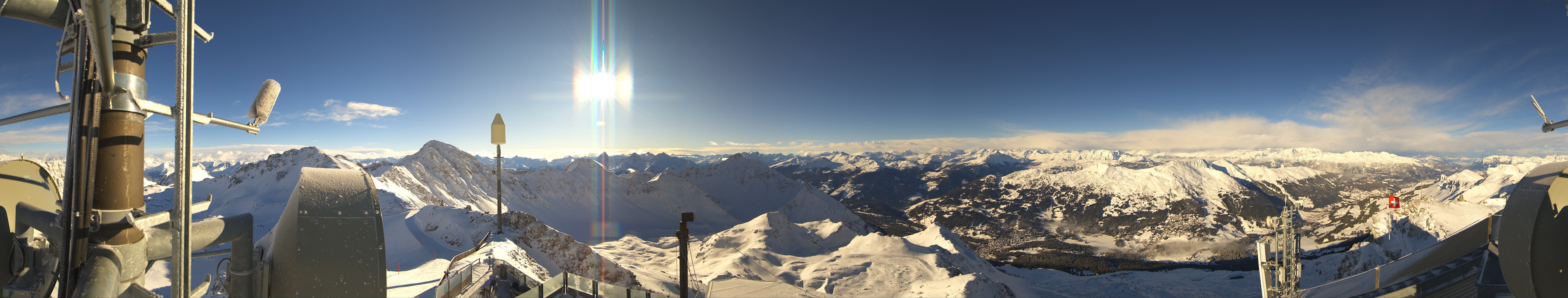 Archiv Foto Webcam Lenzerheide Parpaner Rothorn