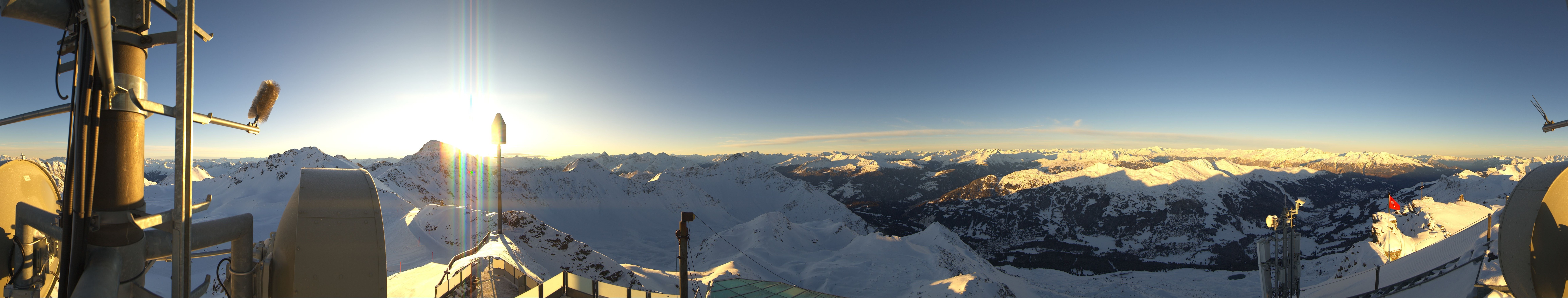 Archiv Foto Webcam Lenzerheide Parpaner Rothorn