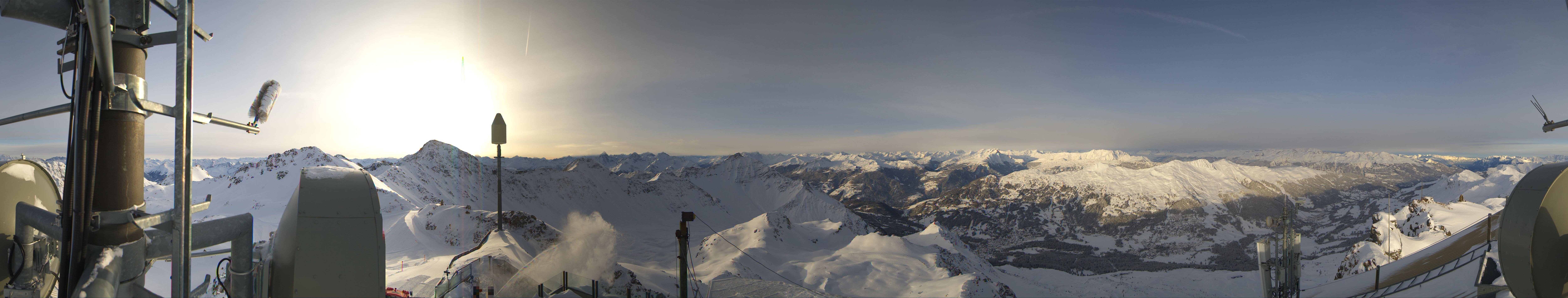 Archived image Webcam Summit Parpaner Rothorn Lenzerheide