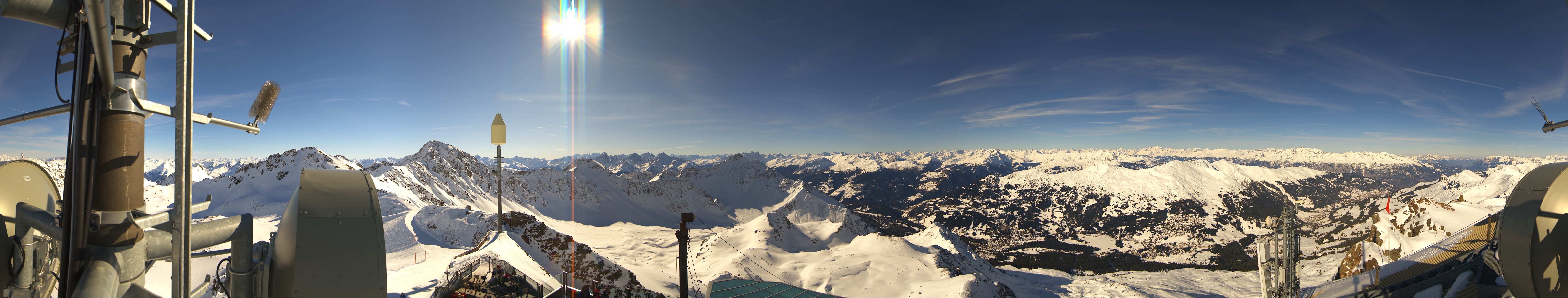 Archived image Webcam Summit Parpaner Rothorn Lenzerheide