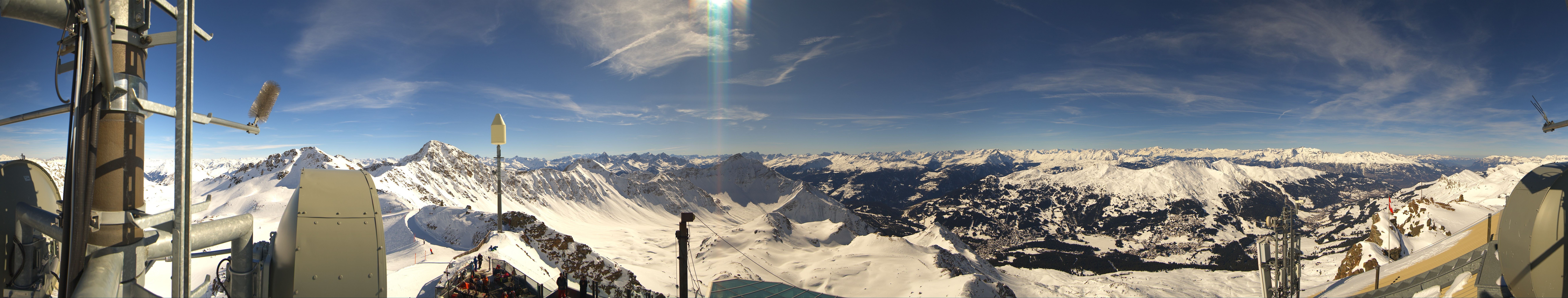 Archived image Webcam Summit Parpaner Rothorn Lenzerheide