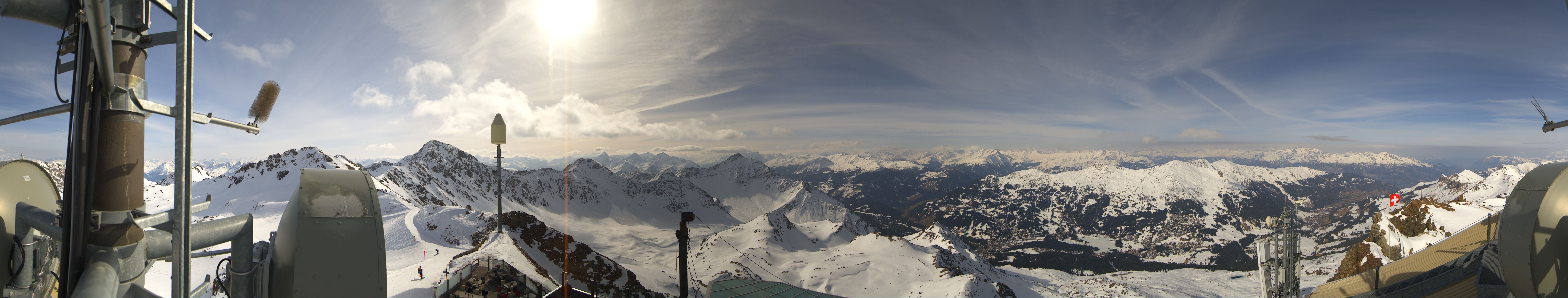 Archiv Foto Webcam Lenzerheide Parpaner Rothorn