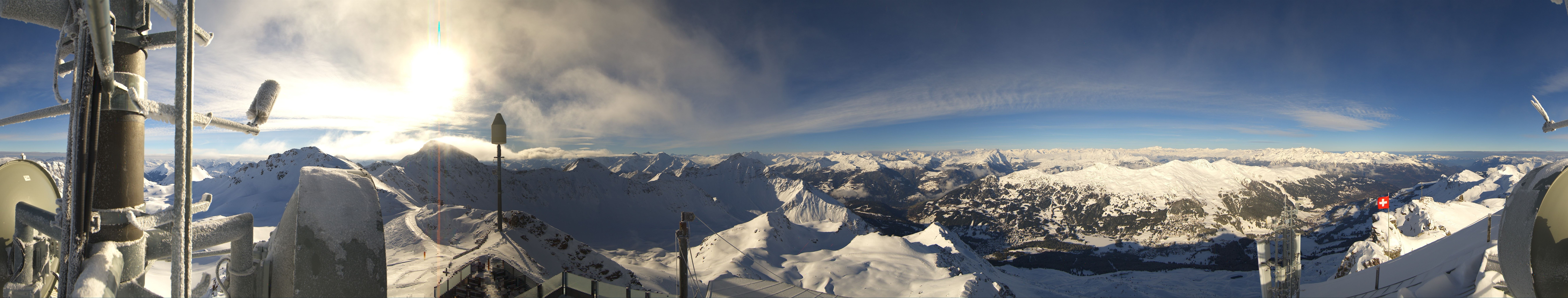 Archiv Foto Webcam Lenzerheide Parpaner Rothorn