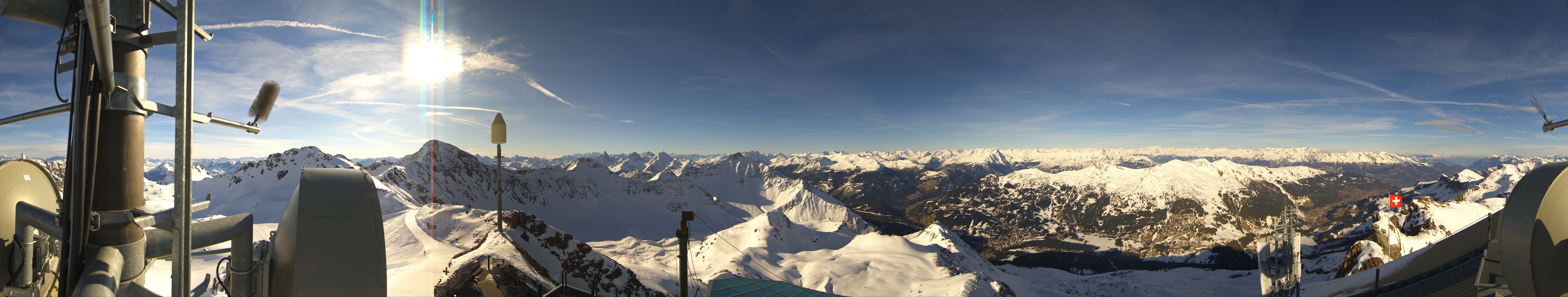 Archiv Foto Webcam Lenzerheide Parpaner Rothorn