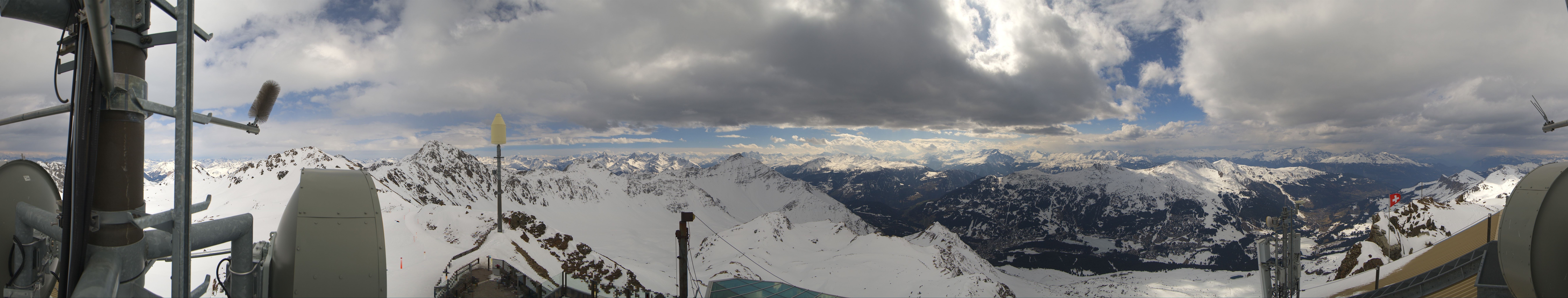 Archiv Foto Webcam Lenzerheide Parpaner Rothorn