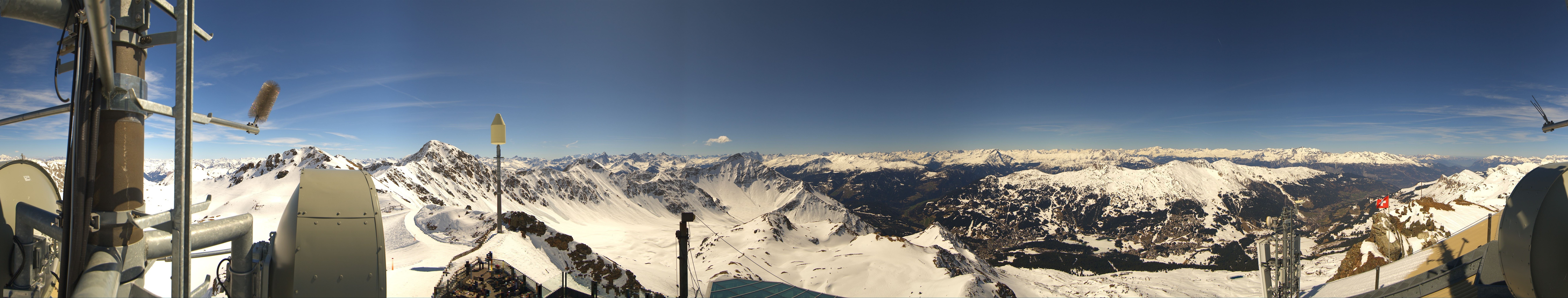 Archived image Webcam Summit Parpaner Rothorn Lenzerheide