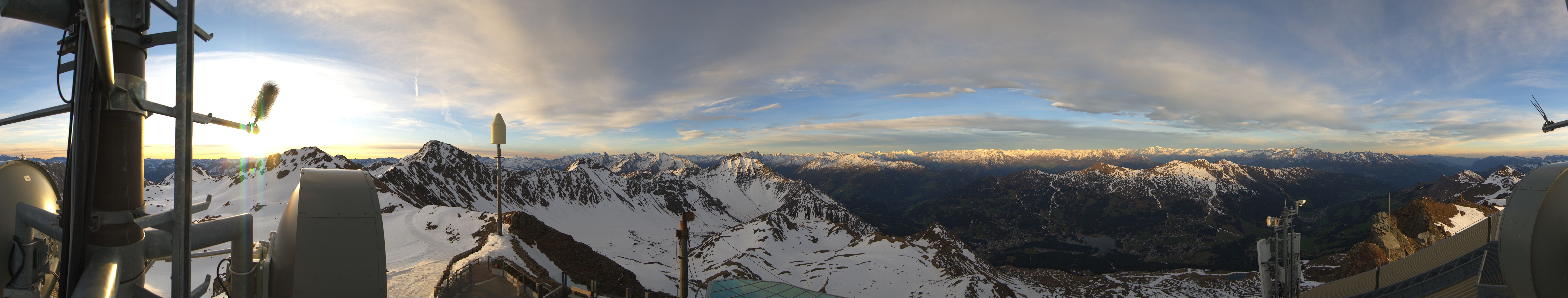 Archived image Webcam Summit Parpaner Rothorn Lenzerheide