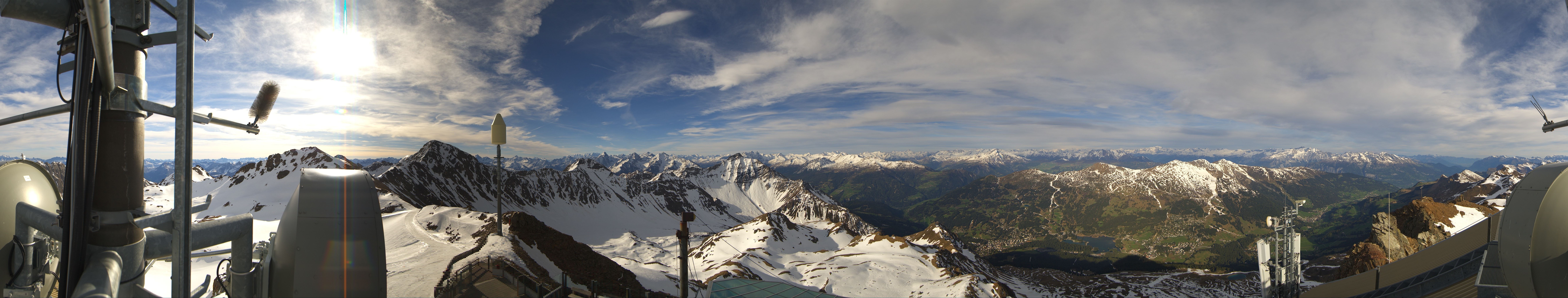 Archived image Webcam Summit Parpaner Rothorn Lenzerheide