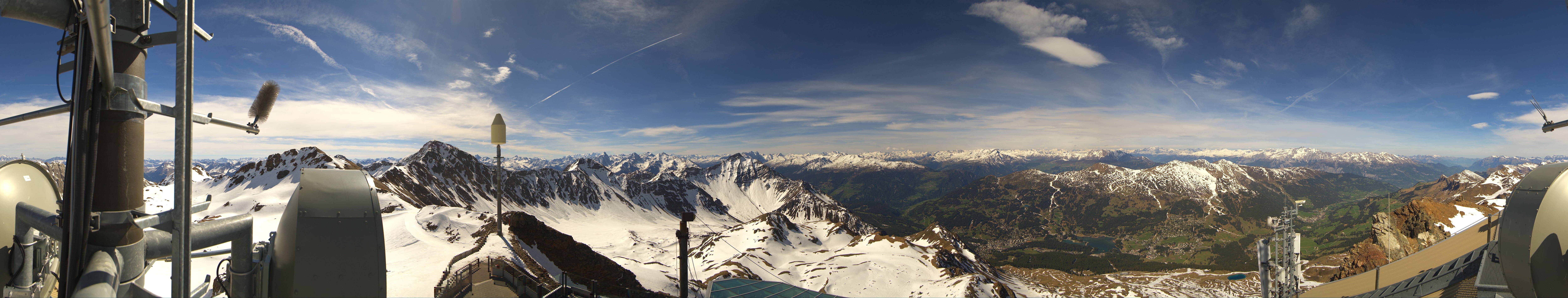 Archived image Webcam Summit Parpaner Rothorn Lenzerheide