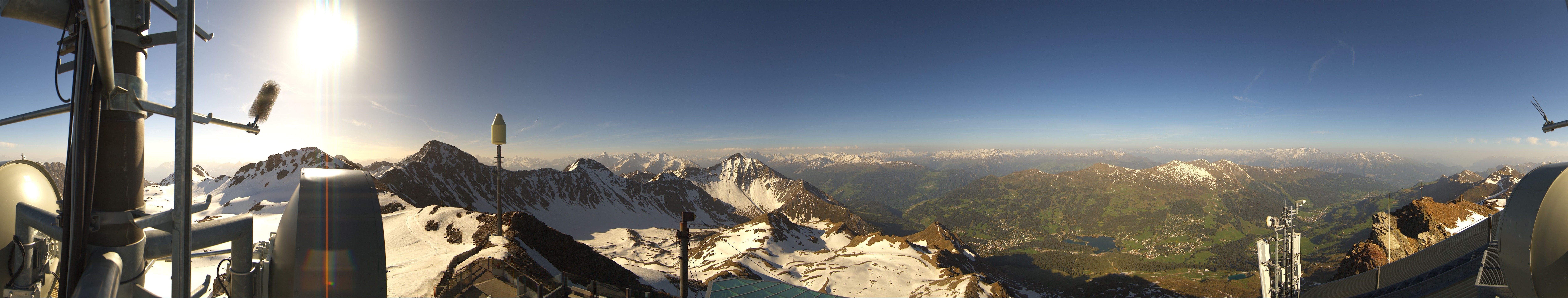 Archiv Foto Webcam Lenzerheide Parpaner Rothorn