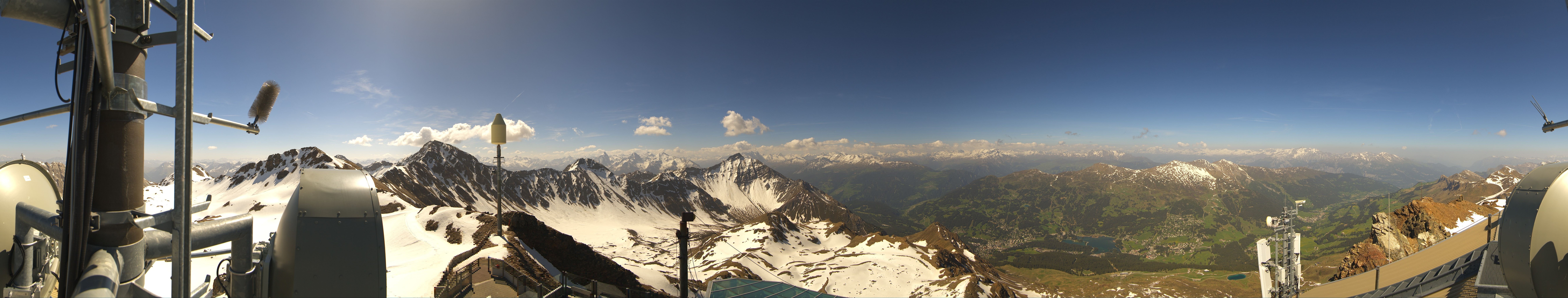 Archiv Foto Webcam Lenzerheide Parpaner Rothorn