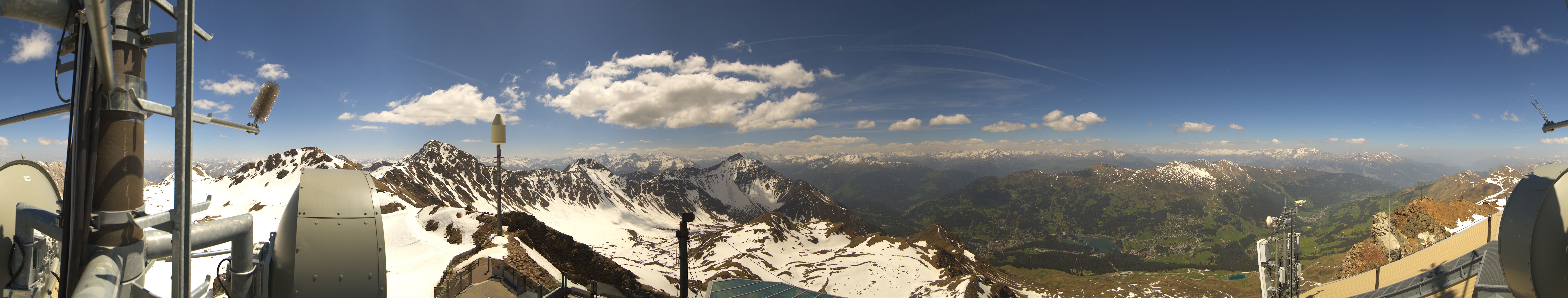 Archiv Foto Webcam Lenzerheide Parpaner Rothorn