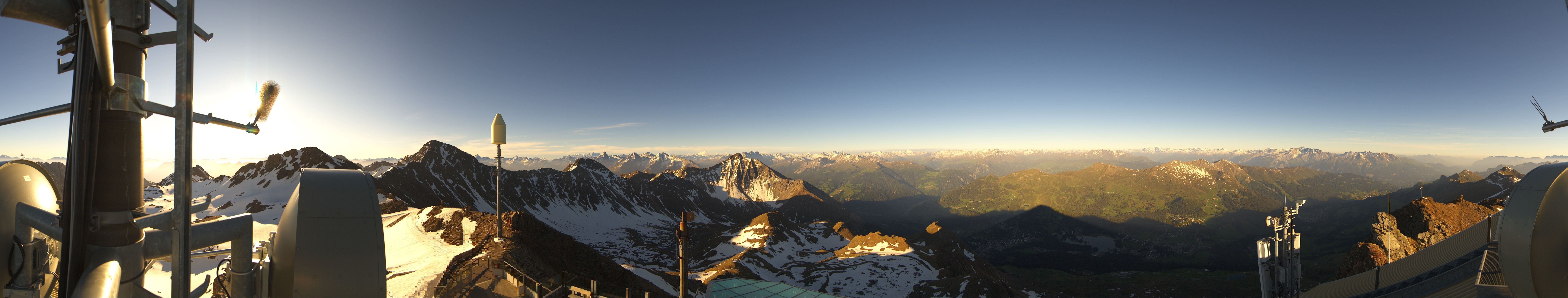 Archiv Foto Webcam Lenzerheide Parpaner Rothorn
